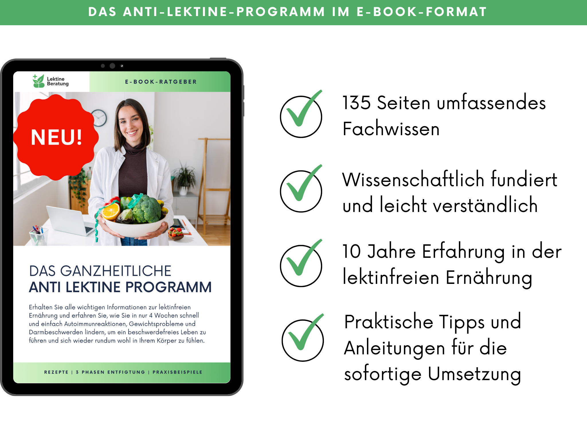 E-Book Cover 2 Anti Lektine Programm