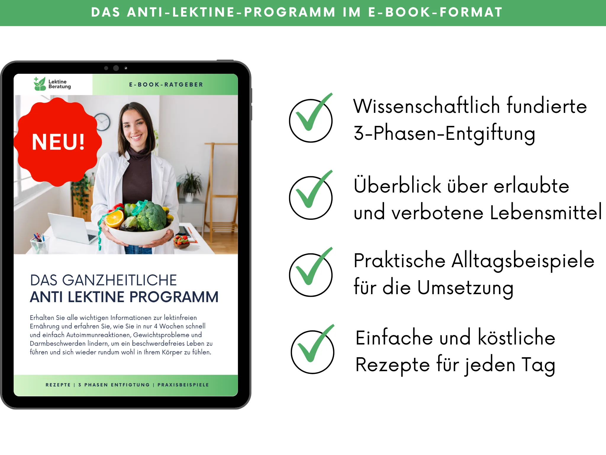 E-Book Cover Anti Lektine Programm